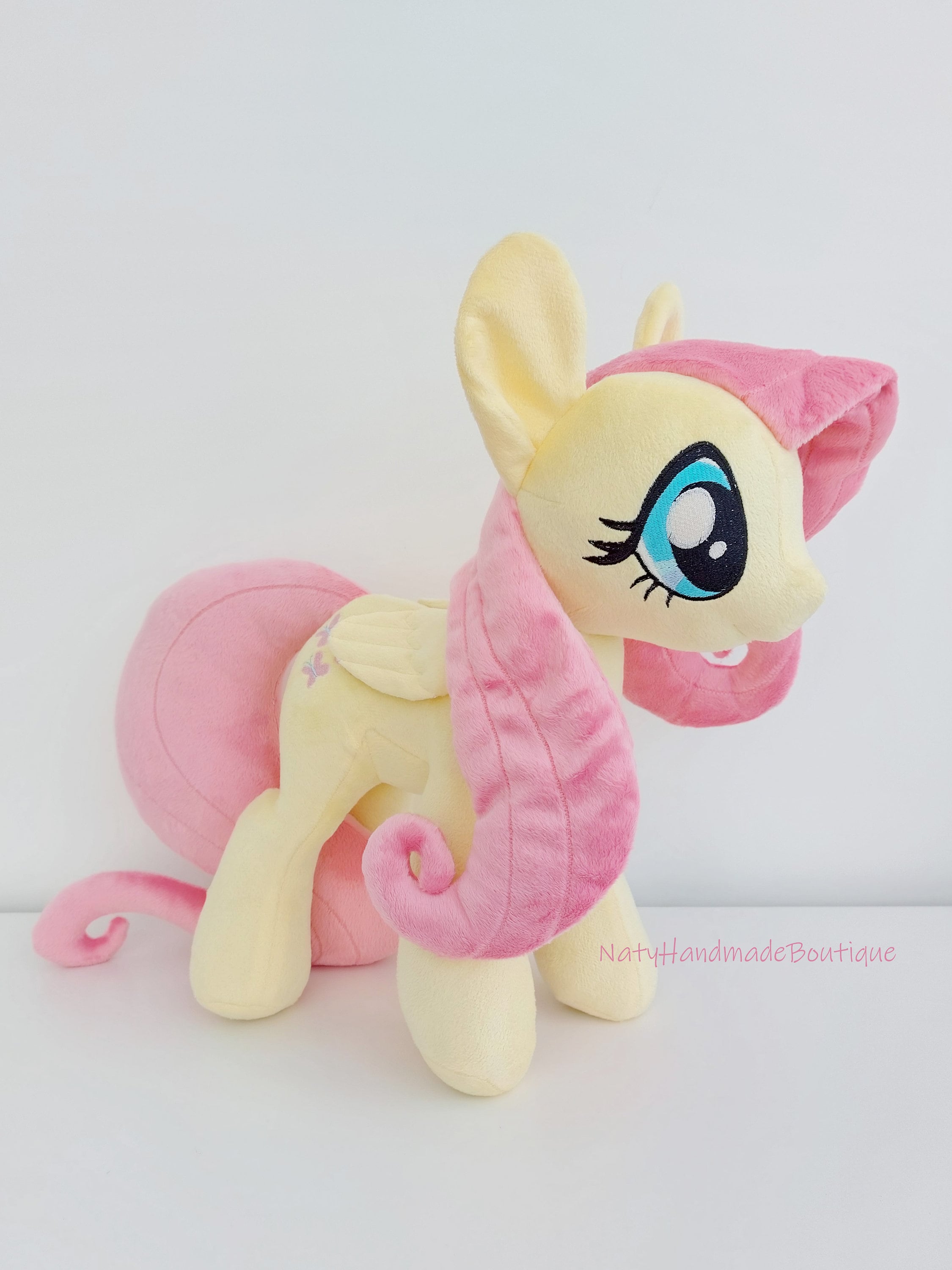my little pony friendship is magic fluttershy cuddly plush