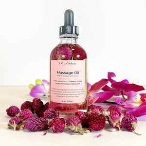 Luxurious Body & Massage Oil - Fast-Absorbing Essential Blend| Light weight Oil| Calm