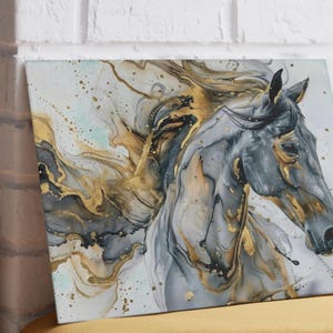 Decorative horse cutting board leaning against kitchen wall, western kitchen decor, horse lover home accent