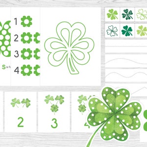 Shamrocks Bundle, Math, Fine Motor Development