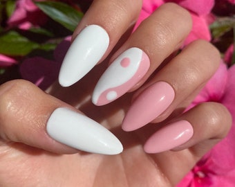 Baby Pink Nails Etsy
