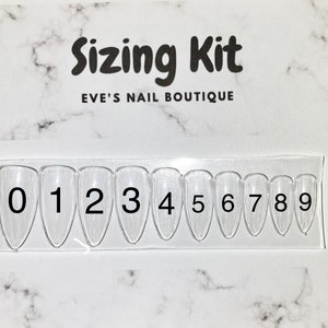 Press-On Nail Sizing Kit