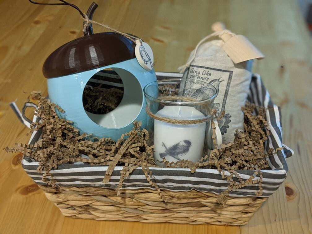 A Birder's Delight A Special Handmade Gift Basket put Etsy