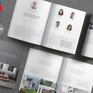 Buyer Guide Real Estate, Buyer Presentation, Buyer Packet, Real Estate Marketing, Business Templates,Modern Canva Templates Digital Download