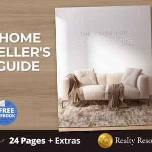 Listing Presentation for Real Estate, Seller Guide,  Seller Packet, Real Estate Marketing, Business Templates, Canva Templates, Digital