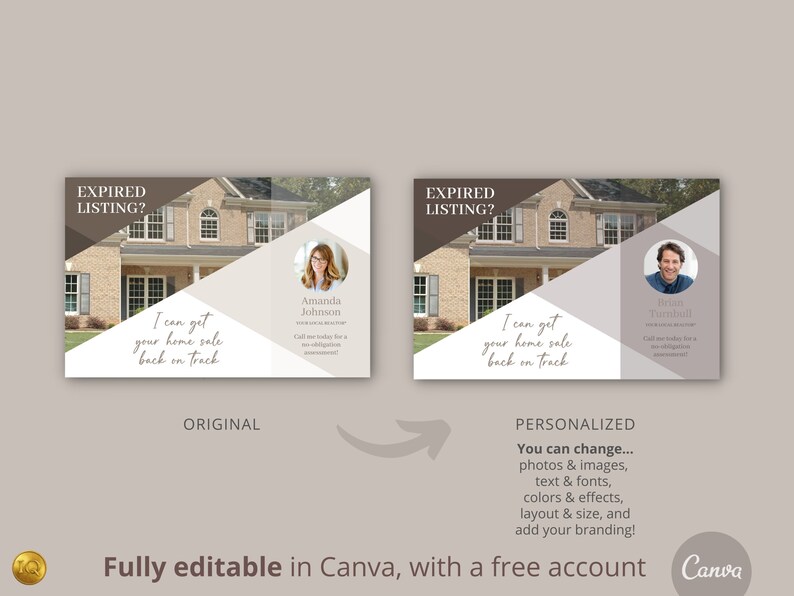 Real Estate Postcard Template Expired Listing Postcard FSBO Postcard Real Estate Postcard Template Expired Listing Postcard FSBO Postcard