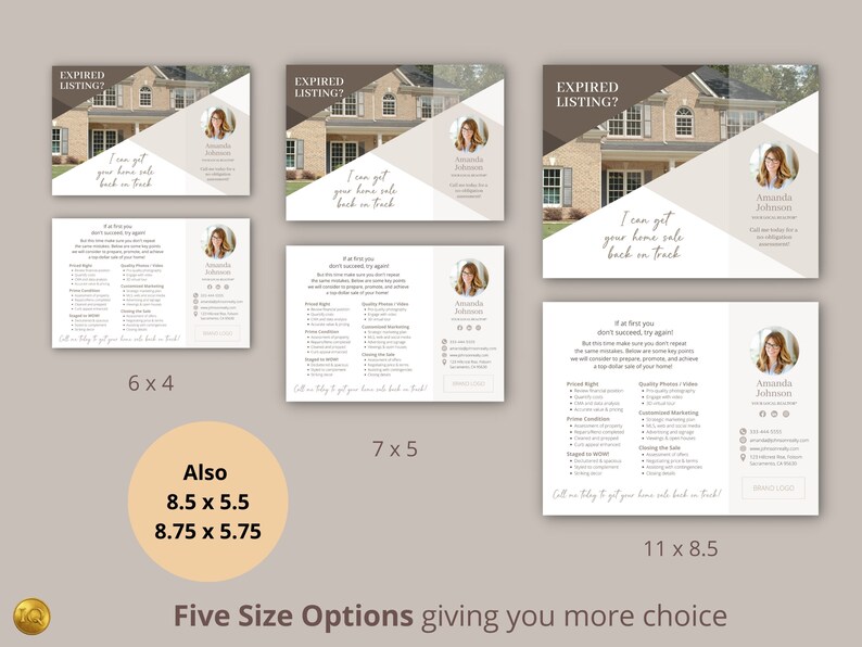Real Estate Postcard Template Expired Listing Postcard BUNDLE FSBO Real Estate Postcard Template Expired Listing Postcard BUNDLE FSBO