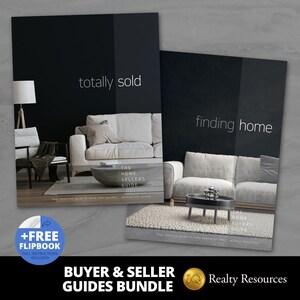 Buyer Seller Guide Bundle, Buyer Packet, Listing Presentation, Business Templates, Real Estate Marketing, Canva Templates, Digital Download