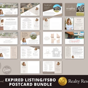 Immobilien Postkarte Vorlage, Abgelaufene Auflistung Postkarte BUNDLE, FSBO Postkarte, Landwirtschaft Postkarten, Makler Postkarte, Intro Postkarte, Canva