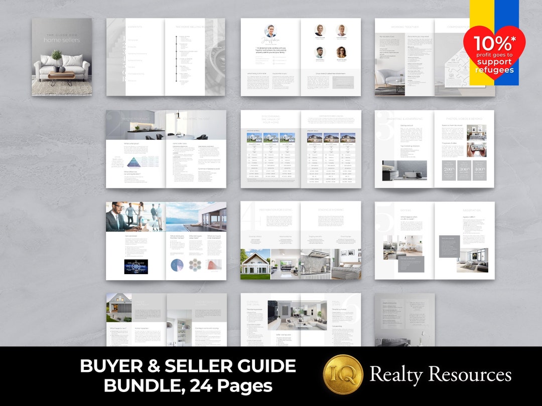 Buyer Seller Guide Bundle Listing Presentation for Real - Etsy France
