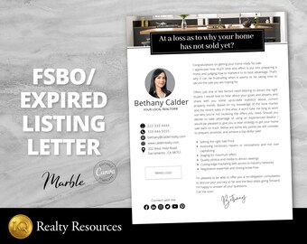 Expired Listing Letter, FSBO Letter, Real Estate Flyer Template, Home Seller, Neighbourhood Farming, Realtor Marketing Flyer Canva Template