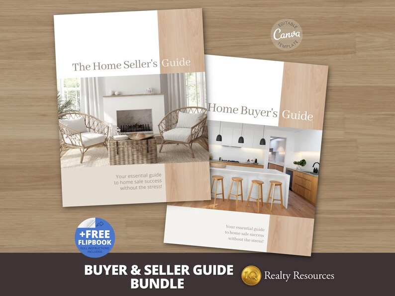 Real Estate Buyer Seller Guide BUNDLE, Listing Presentation, Buyer ...