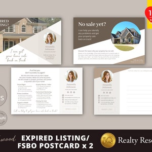 Immobilien Postkarte Vorlage, Abgelaufene Auflistung Postkarte, FSBO Postkarte, Landwirtschaft Postkarten, Makler Postkarte, Intro Postkarte, Canva Templates