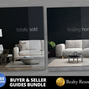 Buyer Seller Guide Bundle, Buyer Packet, Listing Presentation, Business Templates, Real Estate Marketing, Canva Templates, Digital Download