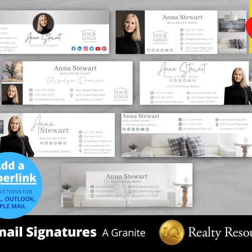 Email Signature Template Business Card Template Bundle Etsy Email Signature Template Business Card Template Bundle Etsy