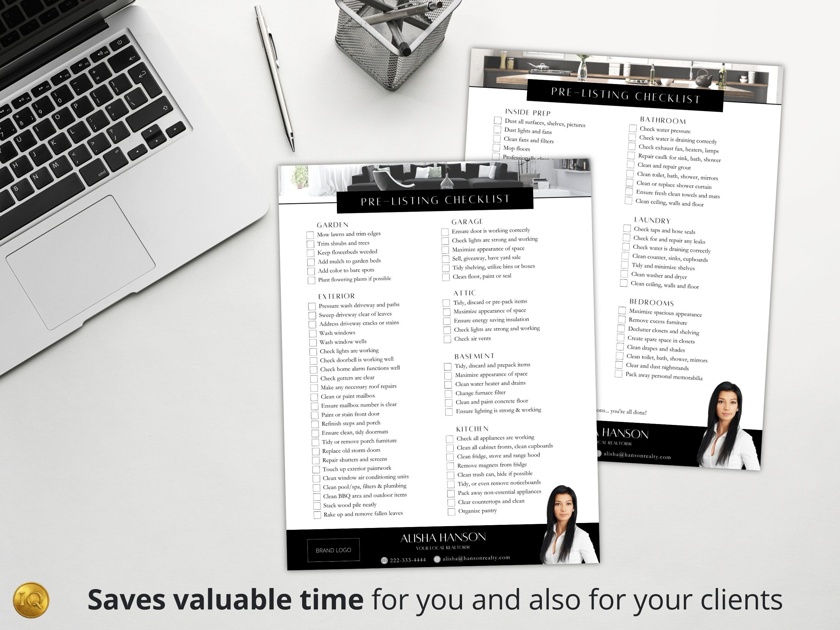 Real Estate Pre-listing Checklist for Home Sellers, Real Estate ...