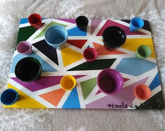 Cat puzzle feeder, cat activities, cat toys, dry food