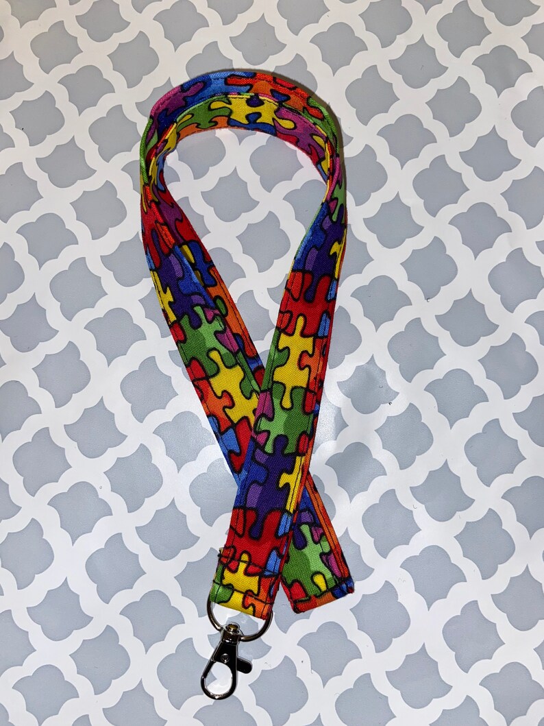 Autism Awareness Seat Belt Covers & Lanyard Bundle Seat Belt Etsy