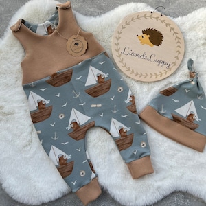 Baby Romper Romper Dungarees Baby Newborn Waffle Jersey waffle knit Beige Romper Pants French Terry unisex Mint Romper Bear gift
