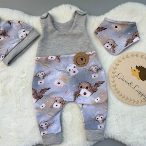 Baby Romper Dungarees Baby Newborn Waffle Jersey Grey Romper Pants French Terry Harry Potter Wizarding School Romper Set Unisex