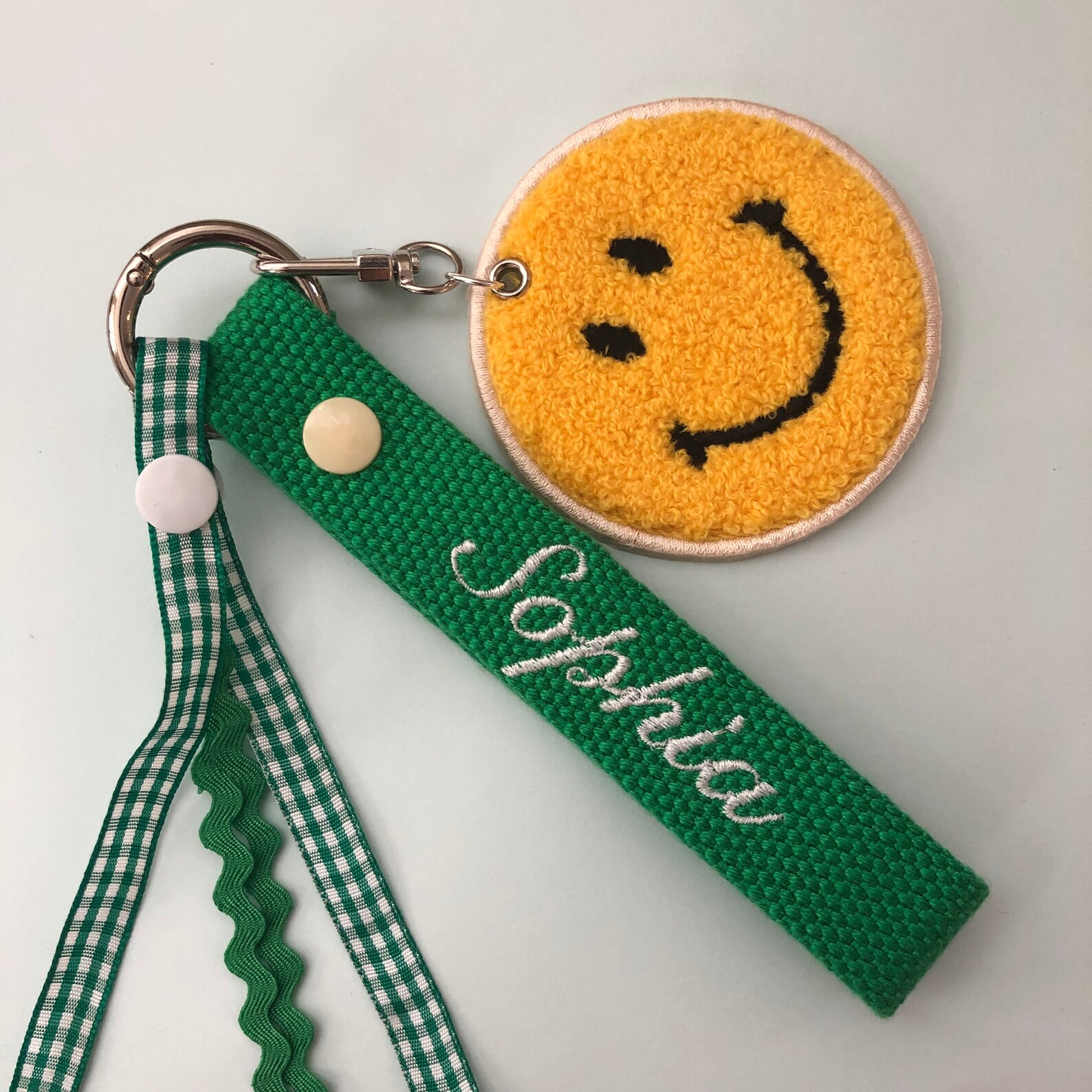 Smiley Face Name Tag Etsy