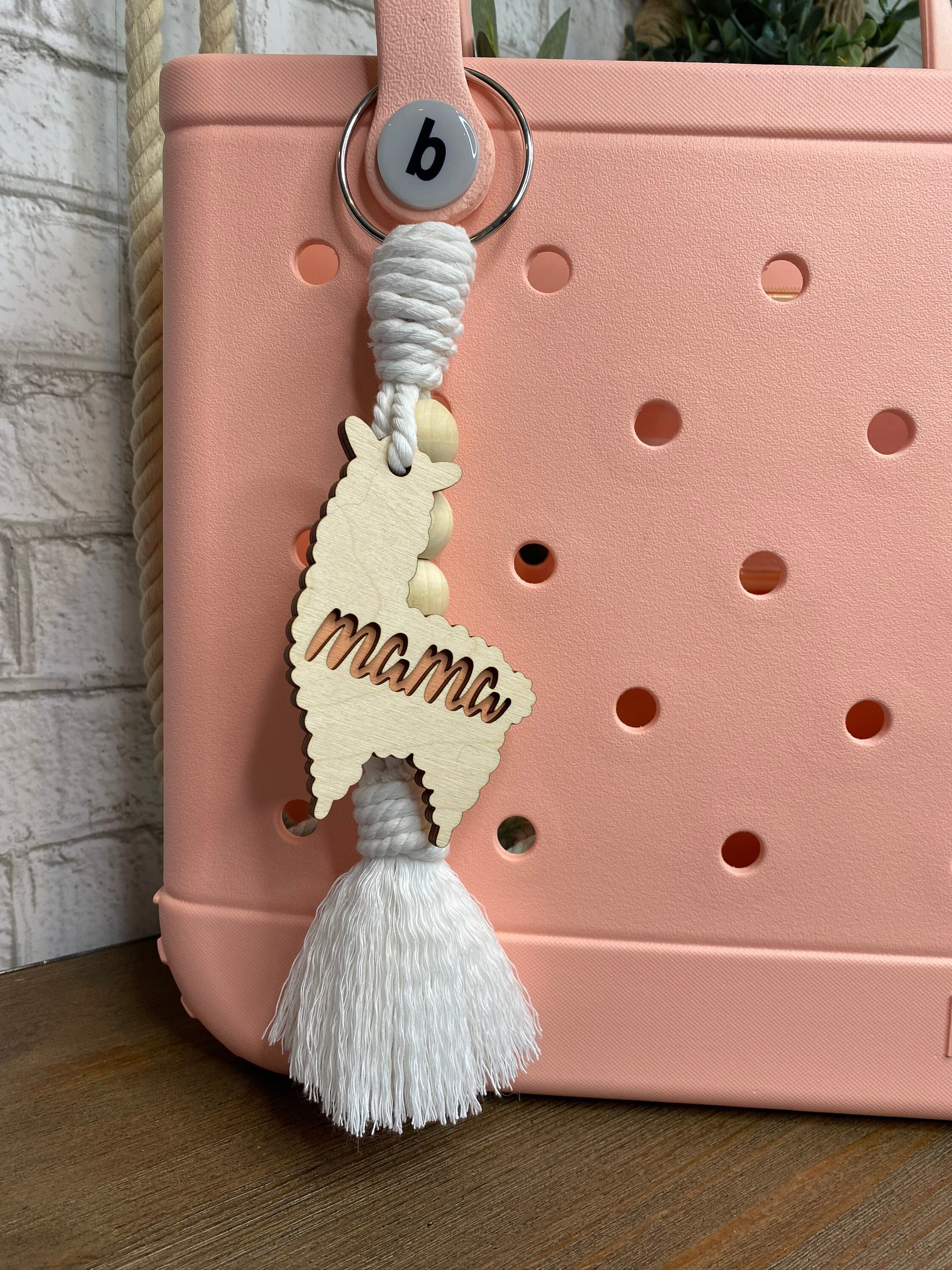 Bogg Bag Charm Llama Mama Etsy