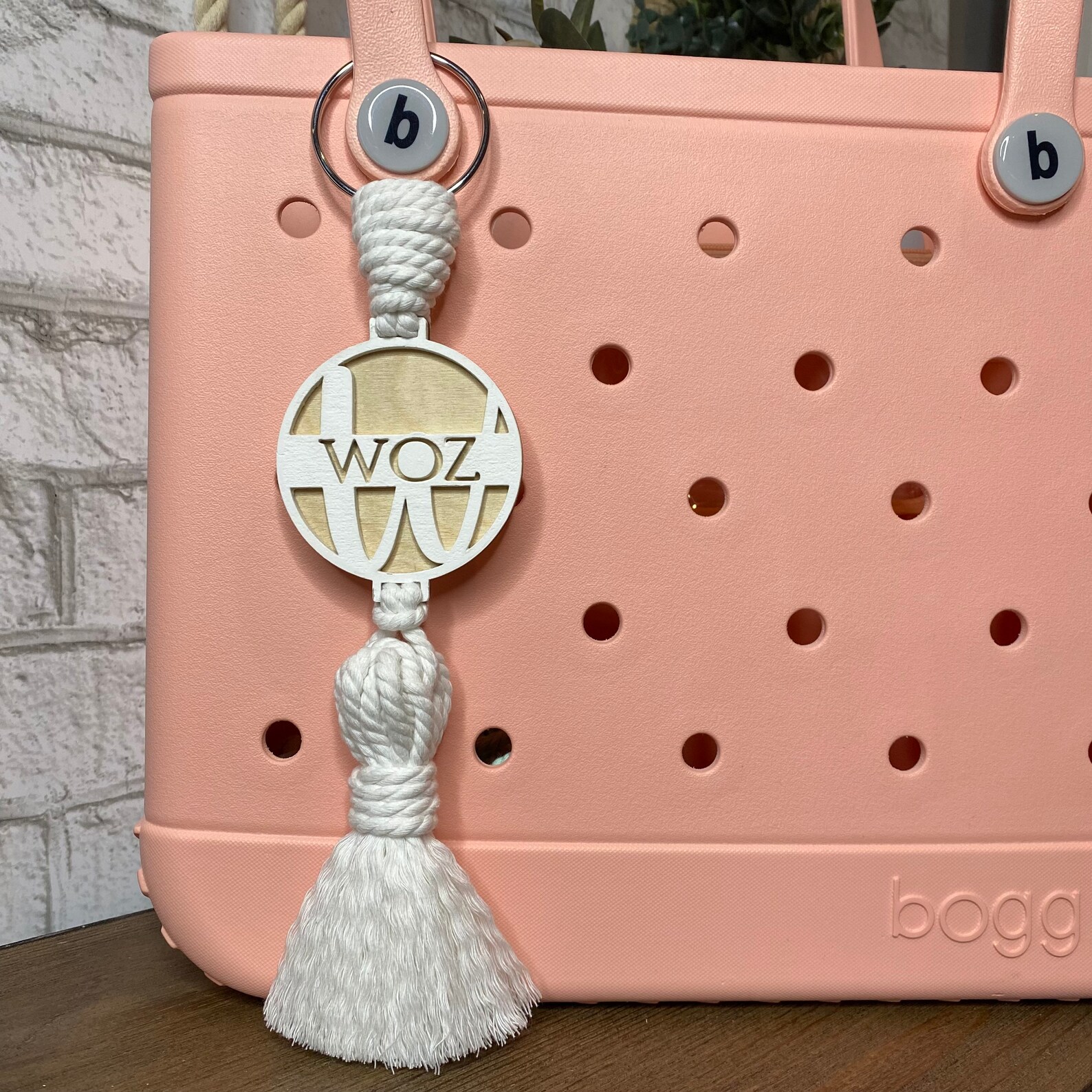 Bogg Bag Charm Name Disc Etsy