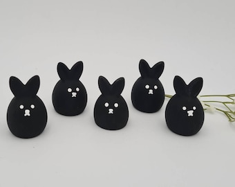 Mini Bunny Black Rabbit Rabbit Easter Bunny Easter