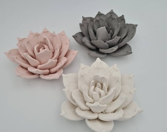 Lotusblüte wunderschöne Blüte Blume viele Farben Deko handmade