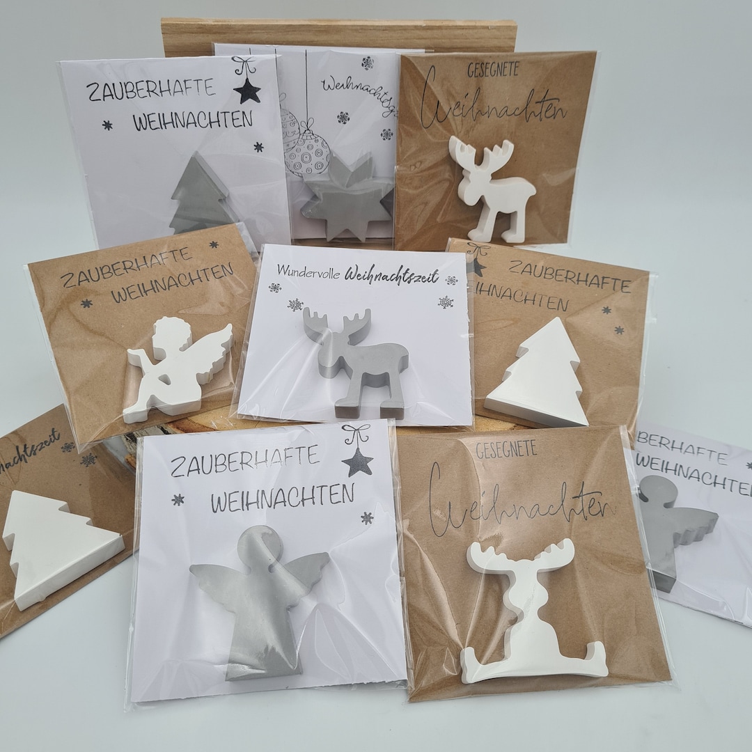 MiniWeihnachtsgeschenke 3er Set Weihnachten einzeln verpackt Geschenk