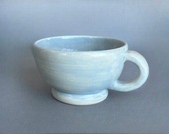 Boston Coffee Shop Cup - Blue Sky