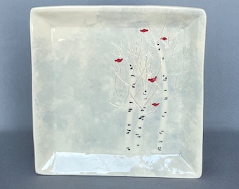 Aspen Square Plate - Winter Edition