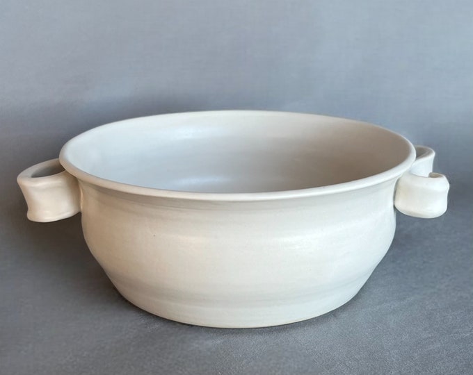 French White Casserole/Serving Dish