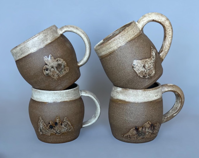 Mountain Chickadee Mug Set