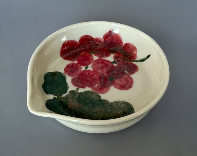 Geranium Spoon Rest