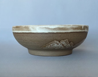 Mountain Chickadee Serving Bowl