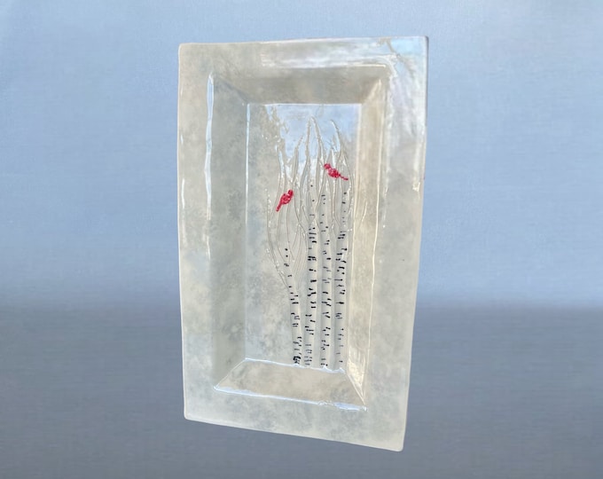 Aspen Rectangle Plate - Winter Edition