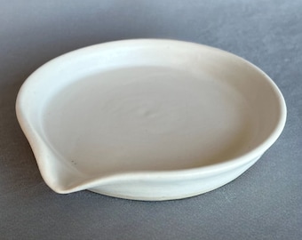 French White Spoon Rest