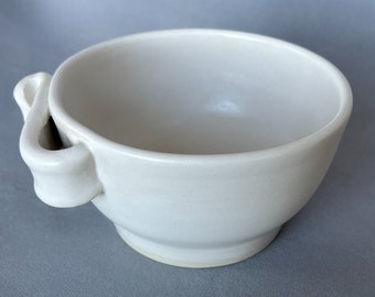 French White Soup Bowl