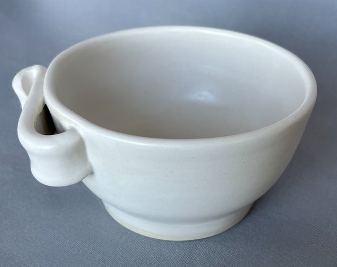 French White Soup Bowl