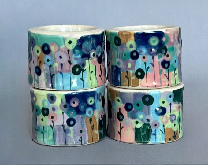 Poppyfield Napkin Rings - Set of 4