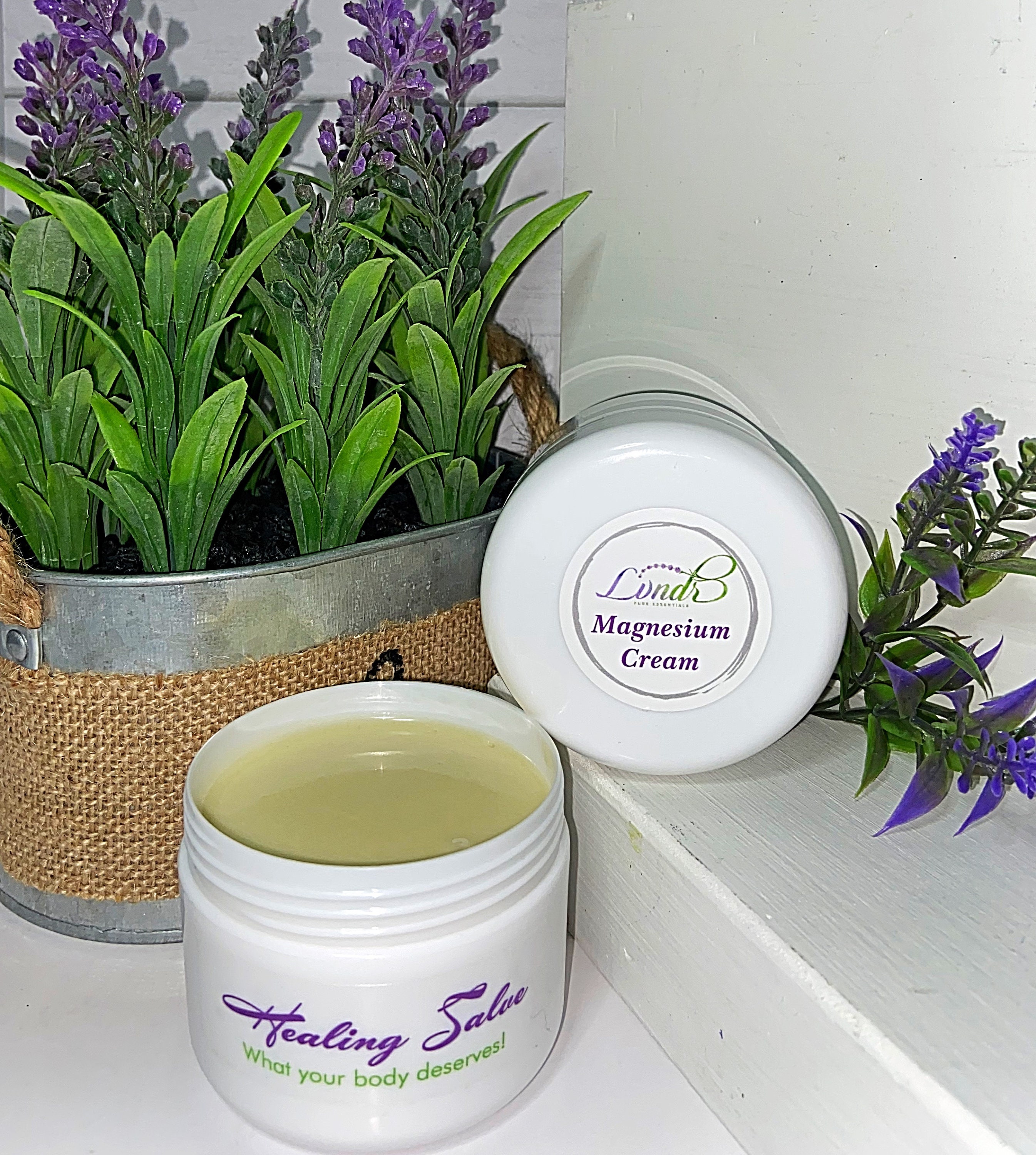 Magnesium Cream Etsy