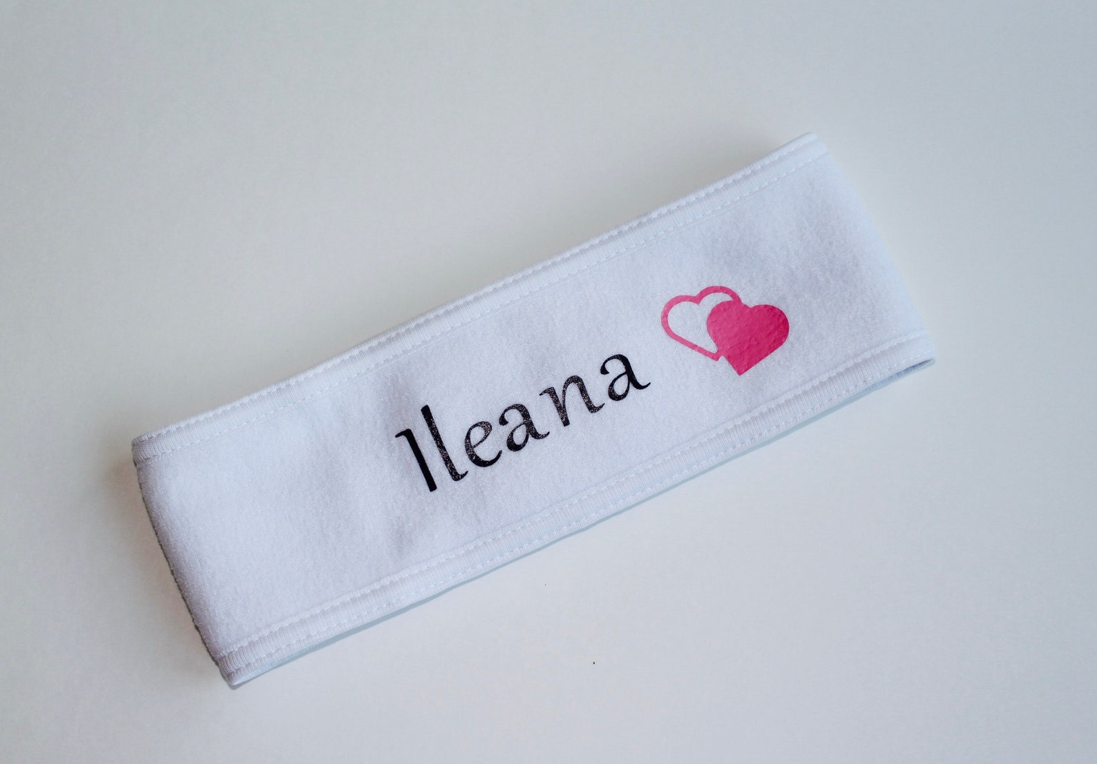 Personalized Spa Day Headband Custom Spa Head Wraps Night Time Skincare