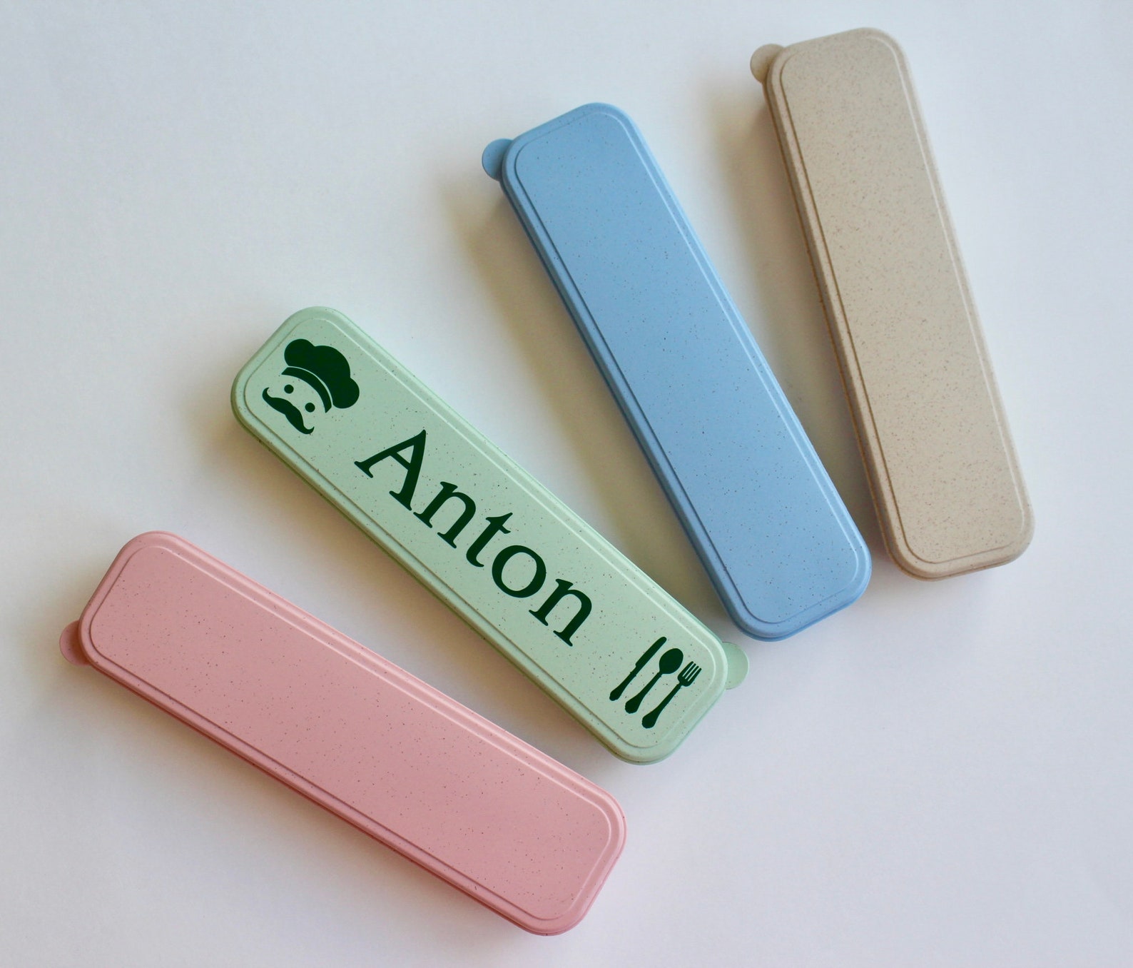 Personalized Utensils Set Custom Meal Set Child's Utensil Set Custom