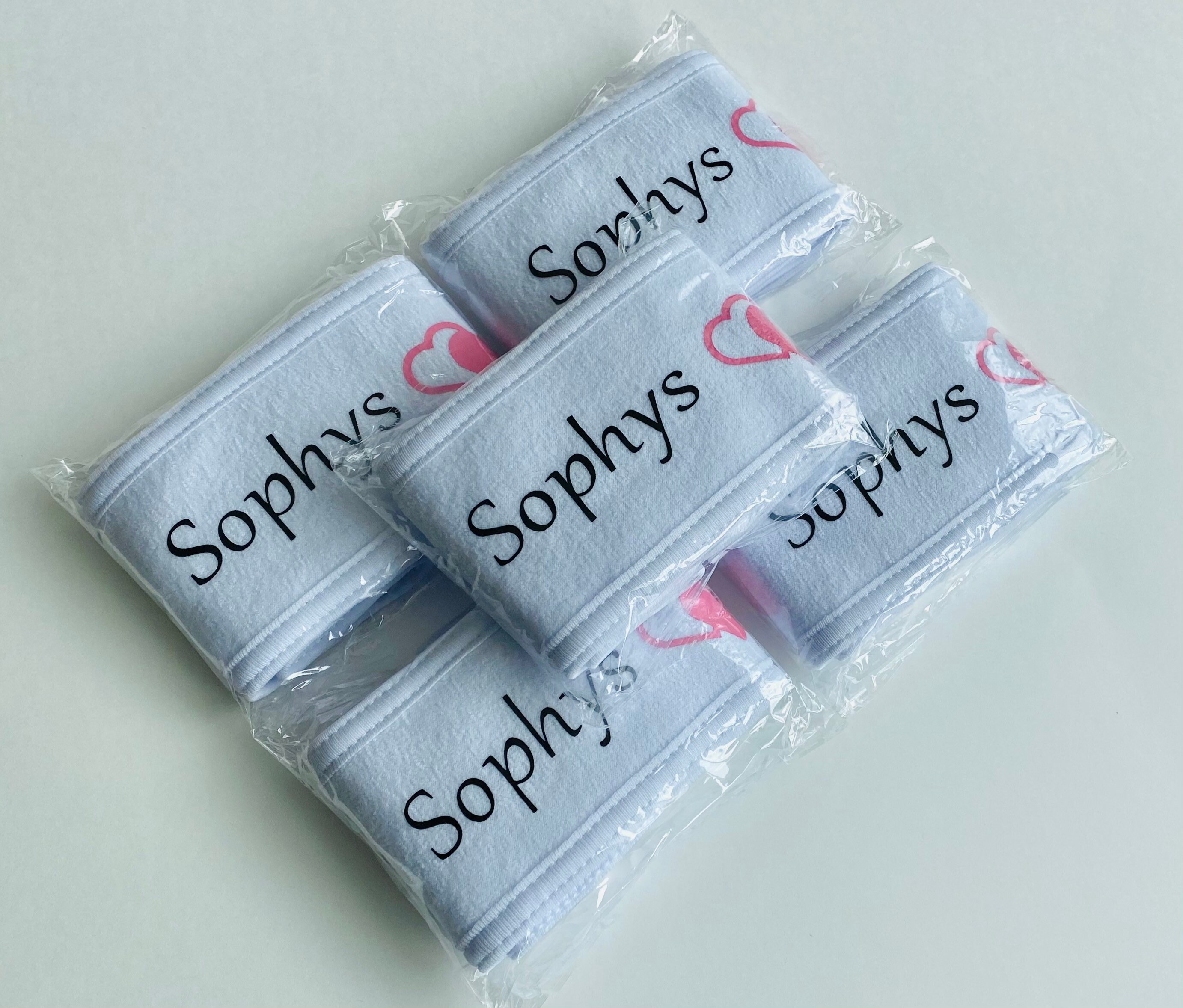 Personalized Spa Day Headband Custom Spa Head Wraps Night Time Skincare