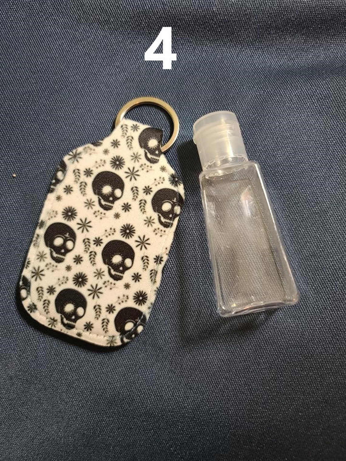 Hand Sanitizer Key Chain with 1oz Bottle Etsy