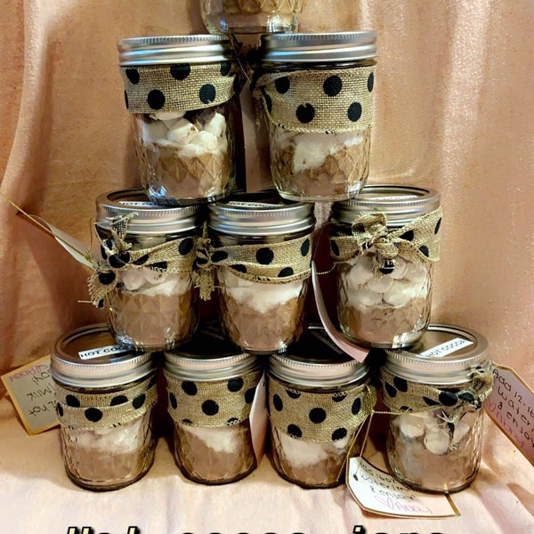 Hot Cocoa Mason Jar - Etsy