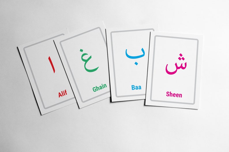 Arabic Alphabet Flashcards Alif Ba Ta Quran Islam Etsy Arabic Alphabet Flashcards Alif Ba Ta Quran Islam Etsy