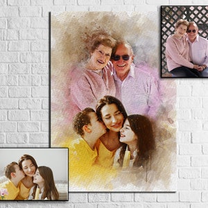 Add Deceased Person to Photo, Combined Photos, Merge Multiple Photos, Pictures with Deceased Loved Ones, Loved One Portrait, Photo Merge