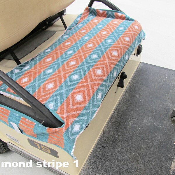 Golf Cart Seat Cover Pattern Etsy